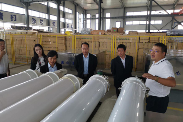 陜西航天建設(shè)集團有限公司總經(jīng)理、黨委副書記謝明娟率隊赴遼寧一諾環(huán)保產(chǎn)業(yè)集團開展考察調(diào)研工作